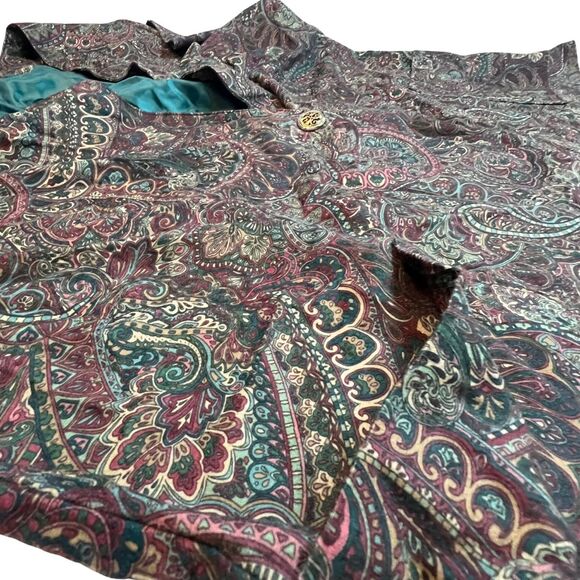 Paisley Patterned Blazer - Picture 9 of 11